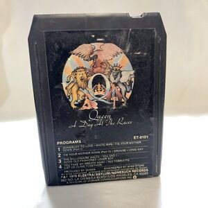 Queen - A Day At The Races 8-Track Tape 1976 Rock Elektra Untested